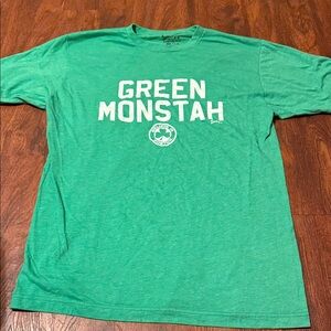 Green Monstah Boston Fenway Vibrant Green Tee